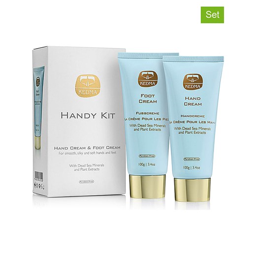 KEDMA 2-częściowy zestaw &quot;Handy Kit&quot; do pielęgnacji ciała ze sklepu Limango Polska w kategorii Zestawy kosmetyków do twarzy - zdjęcie 173946766