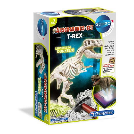 Clementoni Zestaw do wykopalisk Galileo &quot;T-Rex&quot; - 7+ ze sklepu Limango Polska w kategorii Zabawki - zdjęcie 173946858