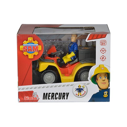 Feuerwehrmann Sam Quad &quot;Mercury&quot; z figurką - 3+ ze sklepu Limango Polska w kategorii Zabawki - zdjęcie 173947079
