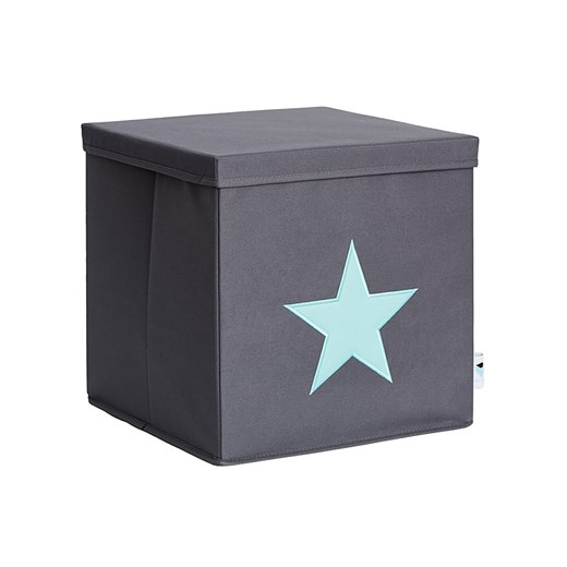 STORE IT Pudełko w kolorze szaro-turkusowym - 33 x 33 x 33 cm ze sklepu Limango Polska w kategorii Przechowywanie - zdjęcie 173947357
