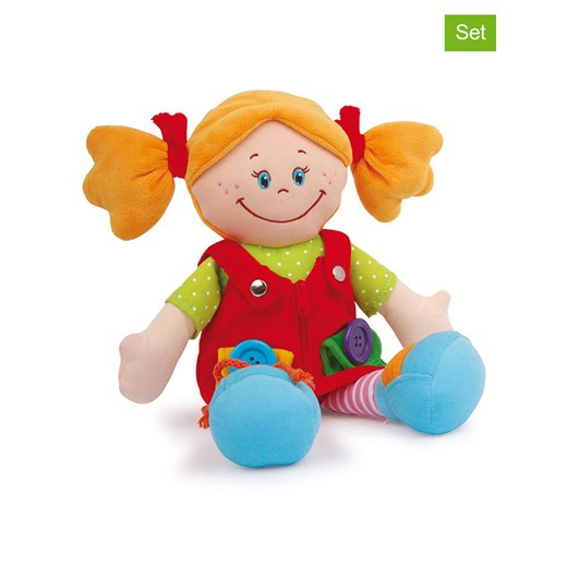 small foot Lalki tekstylne (2 szt.) &quot;Chiara &amp; Massimo&quot; - 12 m+ ze sklepu Limango Polska w kategorii Zabawki - zdjęcie 173947485