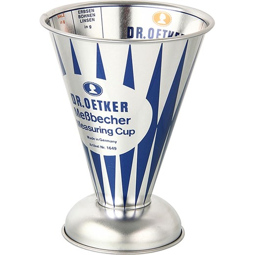 Dr. Oetker Miarka "Nostalgie" w kolorze srebrnym - 500 ml Dr. Oetker onesize Limango Polska