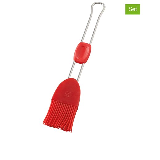 Dr. Oetker Pędzle (2 szt.) &quot;Flexxibel&quot; w kolorze czerwonym do ciasta - dł. 22 cm ze sklepu Limango Polska w kategorii Breloki - zdjęcie 173947986