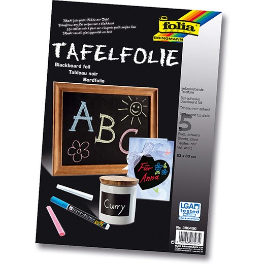 folia PAPER Folie tablicowe (5 szt.) - 33 x 23 cm - id: 5867687 - marki Folia Paper - 173948115 folia PAPER Folie tablicowe (5 szt.) - 33 x 23 cm ze sklepu Limango Polska w kategorii Zabawki - zdjęcie 173948115