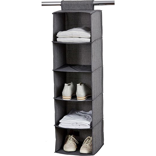 STORE IT Organizer wiszący w kolorze antracytowym - 30 x 100 x 30 cm ze sklepu Limango Polska w kategorii Przechowywanie - zdjęcie 173948176