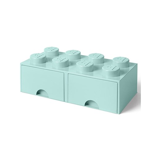 LEGO Pojemnik "Brick 8" w kolorze błękitnym z szufladami - 50 x 18 x Lego onesize wyprzedaż Limango Polska