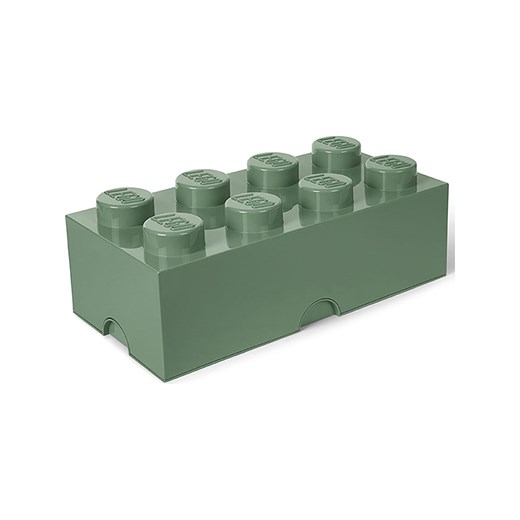 LEGO Pojemnik "Brick 8" w kolorze szarozielonym - 50 x 18 x 25 cm Lego onesize okazyjna cena Limango Polska