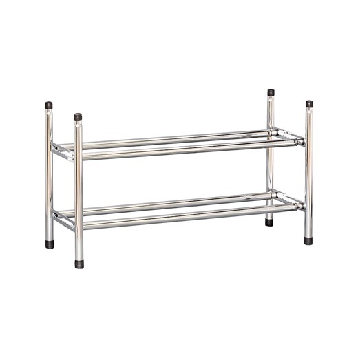 STORE IT Regał w kolorze srebrnym na buty - 118 x 37 x 23 cm ze sklepu Limango Polska w kategorii Szafy - zdjęcie 173948999