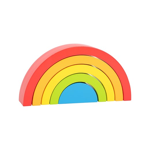 small foot Klocki &quot;Rainbow&quot; - 12 m+ Small Foot onesize promocja Limango Polska