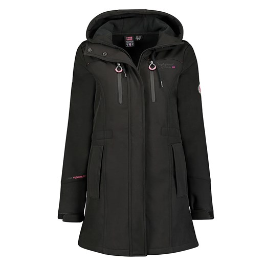 Geographical Norway Kurtka softshellowa &quot;Tocean&quot; w kolorze czarnym ze sklepu Limango Polska w kategorii Kurtki damskie - zdjęcie 173950415