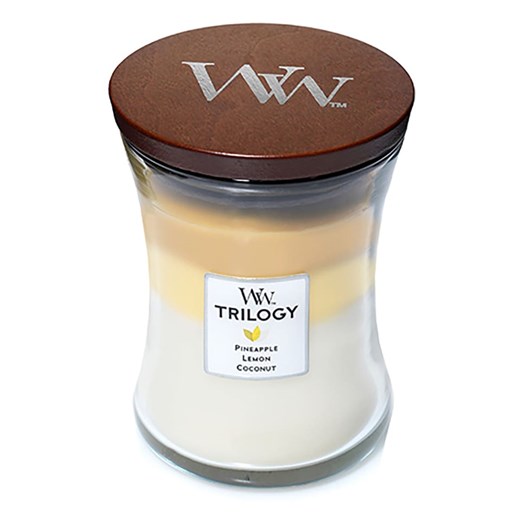 WoodWick Świeca zapachowa &quot;Trilogy - Fruits Of Summer&quot; - 275 g Woodwick onesize okazja Limango Polska