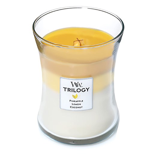 WoodWick Świeca zapachowa &quot;Trilogy - Fruits Of Summer&quot; - 275 g Woodwick onesize okazyjna cena Limango Polska