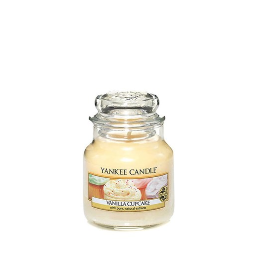 Yankee Candle Mała świeca zapachowa - Vanilla Cupcake - 104 g Yankee Candle onesize okazja Limango Polska
