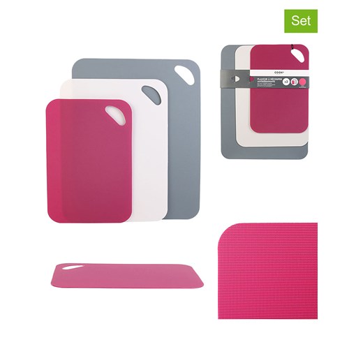 COOK CONCEPT Deski (3 szt.) do krojenia (produkt niespodzianka) - id: 8634896 - marki Cook Concept - 173950837 COOK CONCEPT Deski (3 szt.) do krojenia (produkt niespodzianka) ze sklepu Limango Polska w kategorii Deski - zdjęcie 173950837