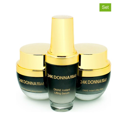 Donna Bella 3-częściowy zestaw "24K DMAE Instant Lifting" do Donna Bella onesize wyprzedaż Limango Polska