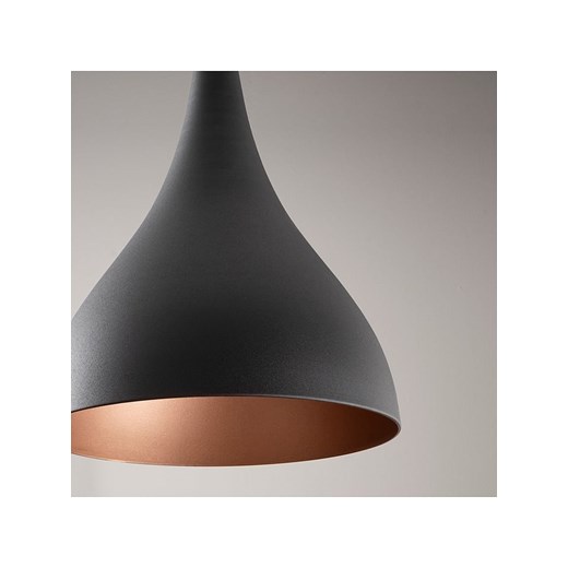 Opviq Lampa wisząca &quot;Berceste&quot; w kolorze miedziano-czarnym - Ø 22 cm ze sklepu Limango Polska w kategorii Lampy wiszące - zdjęcie 173951806