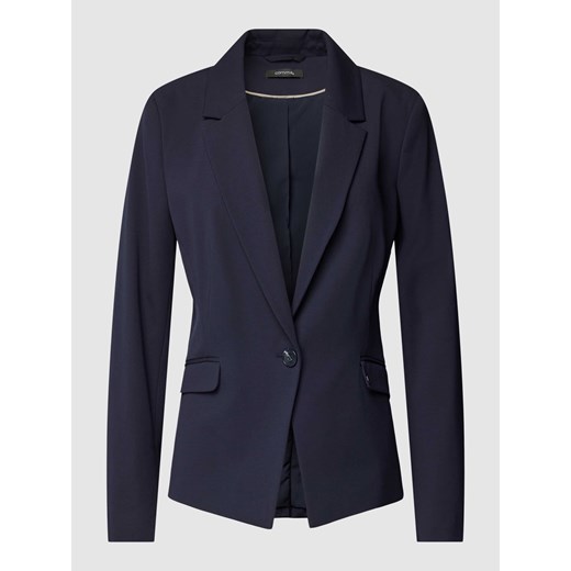 Żakiet o kroju shaped fit z mieszanki wiskozy ze sklepu Peek&Cloppenburg  w kategorii Marynarki damskie - zdjęcie 173954347