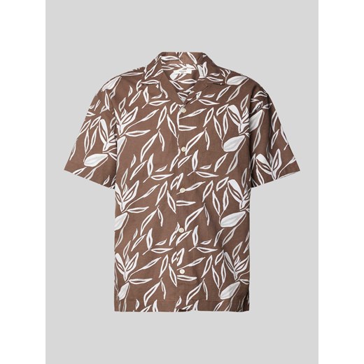 Koszula casualowa z kołnierzem z połami model ‘SUMMER’ ze sklepu Peek&Cloppenburg  w kategorii Koszule męskie - zdjęcie 173954615
