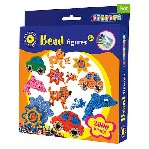 Playbox 2.005-częściowy zestaw koralików do prasowanek - 5+ ze sklepu Limango Polska w kategorii Zabawki - zdjęcie 173956419