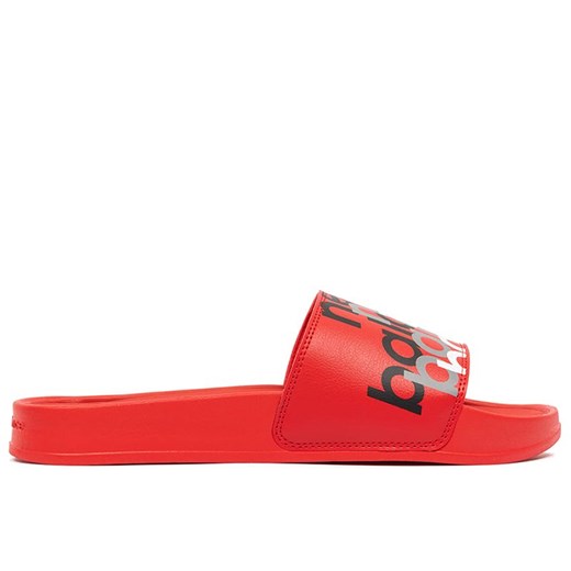 Klapki New Balance SMG200H3 - czerwone ze sklepu streetstyle24.pl w kategorii Klapki męskie - zdjęcie 173959779