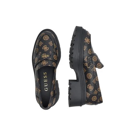 Guess Loafersy FINDA2 | z dodatkiem skóry Guess 38 Gomez Fashion Store