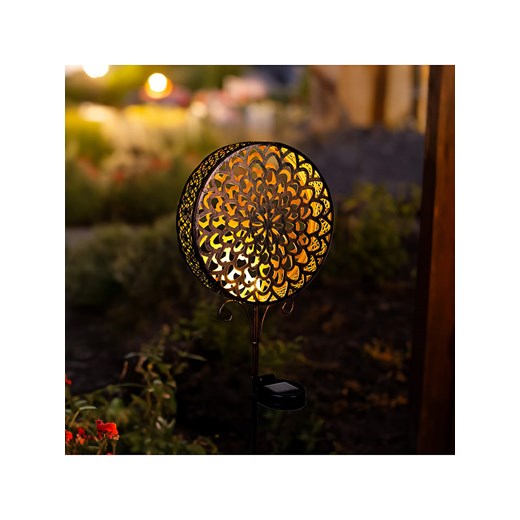 Profigarden Solarna lampa ogrodowa LED w kolorze miedzianym - wys. 95 x Ø 20,5 Profigarden onesize Limango Polska okazja