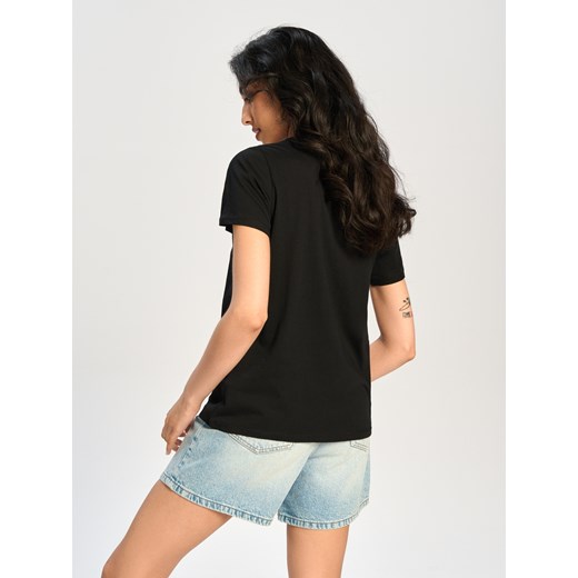 Sinsay - Koszulka - czarny Sinsay XS Sinsay