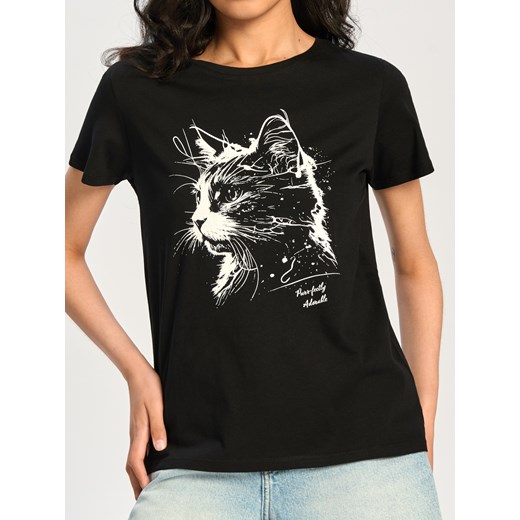 Sinsay - Koszulka - czarny Sinsay XL Sinsay