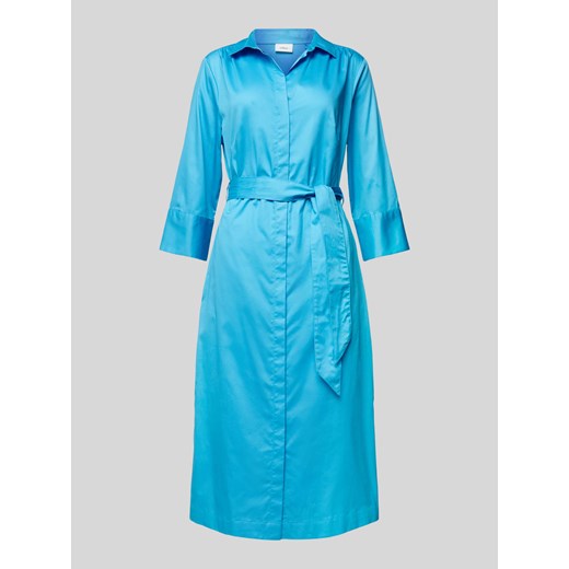 Sukienka midi z wykładanym kołnierzem ze sklepu Peek&Cloppenburg  w kategorii Sukienki - zdjęcie 173967329