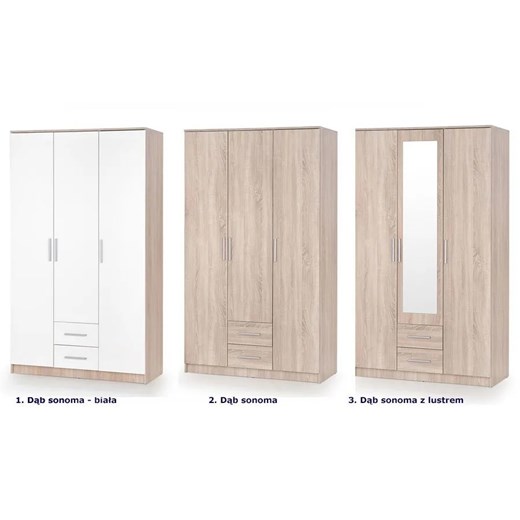 Szafa Lines S3 - biały połysk Elior One Size Edinos.pl