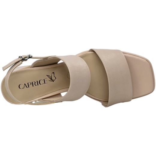 Sandały Na Platformie Caprice 9-28314-42 511 Rose Nappa Skóra Naturalna Caprice 40 wyprzedaż EuroButy.com.pl