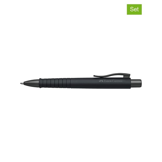 Faber-Castell Długopisy (2 szt.) &quot;Poly Ball Urban&quot; w kolorze czarnym ze sklepu Limango Polska w kategorii Akcesoria biurowe - zdjęcie 173970809