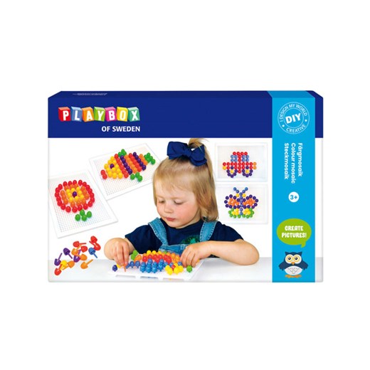 Playbox Zestaw koralików do mozaiki - 3+ ze sklepu Limango Polska w kategorii Zabawki - zdjęcie 173970816
