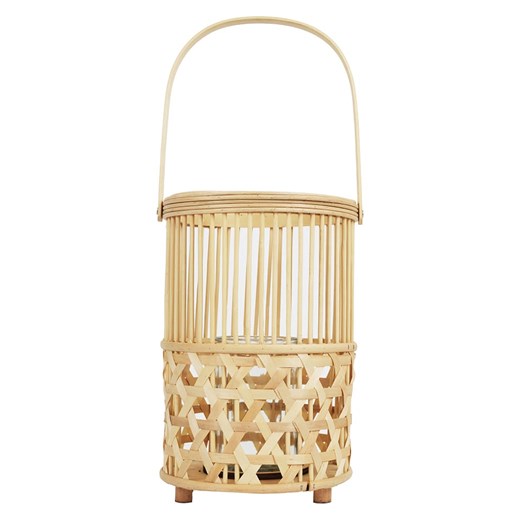 Garden Spirit Lampion w kolorze jasnobrązowym - wys. 52 x Ø 23 cm Garden Spirit onesize promocja Limango Polska