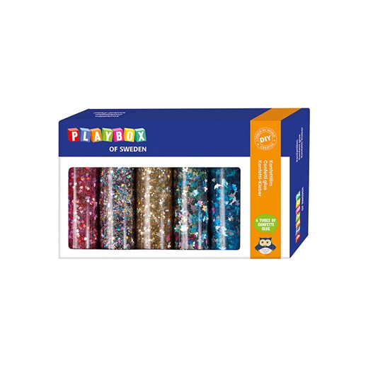 Playbox Kleje (6 szt.) do konfetti - 3+ ze sklepu Limango Polska w kategorii Zabawki - zdjęcie 173971157