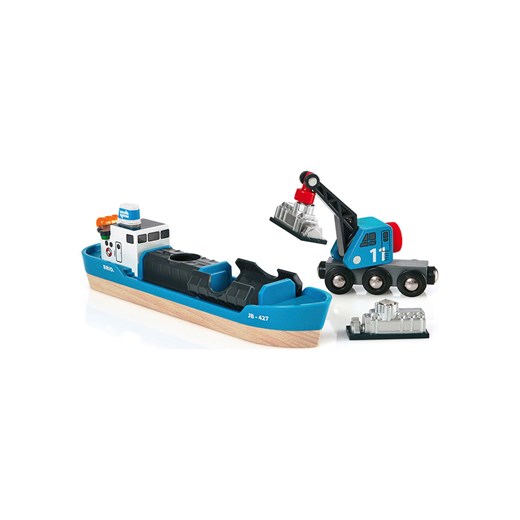 Brio Statek z dźwigiem - 3+ Brio onesize promocyjna cena Limango Polska