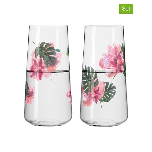 RITZENHOFF Szklanki (2 szt.) w kolorze jasnoróżowym - 614 ml ze sklepu Limango Polska w kategorii Naczynia - zdjęcie 173971238