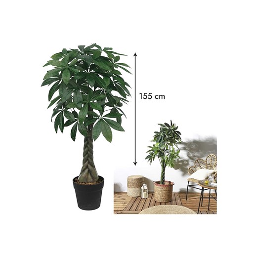 Garden Spirit Sztuczna roślina w kolorze zielonym - wys. 155 x Ø 65 cm Garden Spirit onesize okazyjna cena Limango Polska