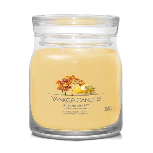 Yankee Candle Świeca zapachowa &quot;Autumn Sunset&quot; - 368 g ze sklepu Limango Polska w kategorii Świece i dyfuzory - zdjęcie 173971285