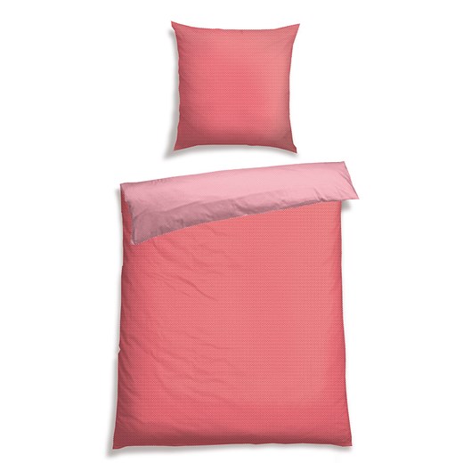 Schiesser Komplet pościeli renforcé "Polly" w kolorze jasnoróżowo-czerwonym - id: 14193779 - marki Schiesser - 173971388 Schiesser Komplet pościeli renforcé "Polly" w kolorze jasnoróżowo-czerwonym ze sklepu Limango Polska w kategorii Pościele - zdjęcie 173971388