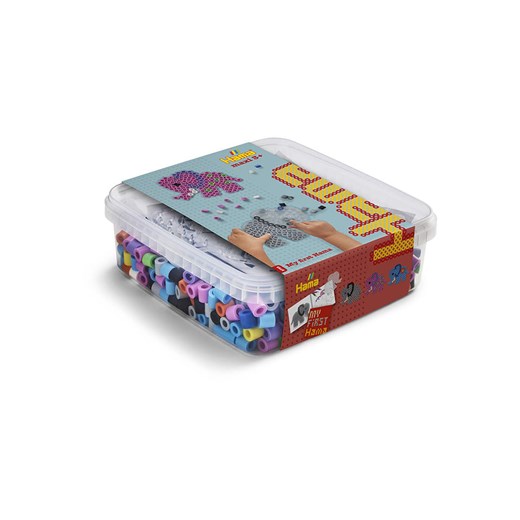 Hama 600-częściowy zestaw koralików &quot;Elefant&quot; do prasowanek - 3+ ze sklepu Limango Polska w kategorii Zabawki - zdjęcie 173971899