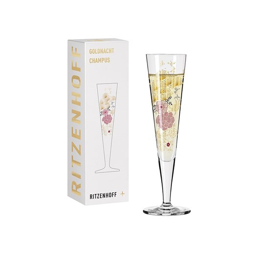 RITZENHOFF Kieliszek w kolorze złoto-różowyn do szampana - 205 ml ze sklepu Limango Polska w kategorii Naczynia - zdjęcie 173971926
