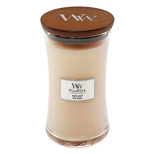 WoodWick Świeca zapachowa &quot;White Honey&quot; - 609,5 g ze sklepu Limango Polska w kategorii Świece i dyfuzory - zdjęcie 173972278