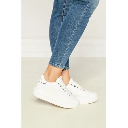 Karl Lagerfeld Skórzane sneakersy KAPRI Signia Emboss Karl Lagerfeld 41 Gomez Fashion Store