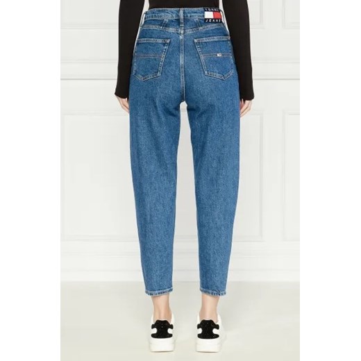 Tommy Jeans jeansy damskie z elastanu w miejskim stylu