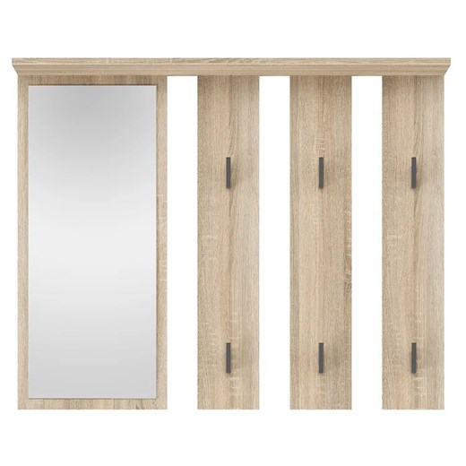 Skandynawski wieszak z lustrem - Amra Elior One Size Edinos.pl