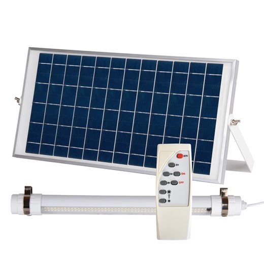 Lampa solarna w kształcie świetlówki z pilotem - N31 N1-S94 ze sklepu Edinos.pl w kategorii Oświetlenie ogrodowe - zdjęcie 173974945