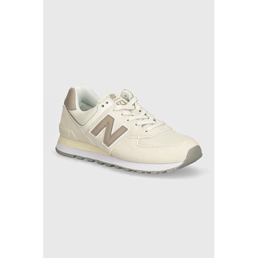 New Balance sneakersy 574 kolor beżowy U574ESC ze sklepu ANSWEAR.com w kategorii Buty sportowe damskie - zdjęcie 173975427
