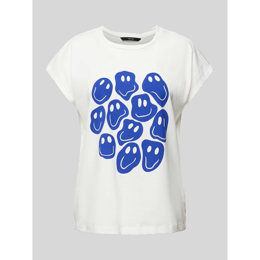 T-shirt z nadrukowanym motywem ze sklepu Peek&Cloppenburg  w kategorii Bluzki damskie - zdjęcie 173976425