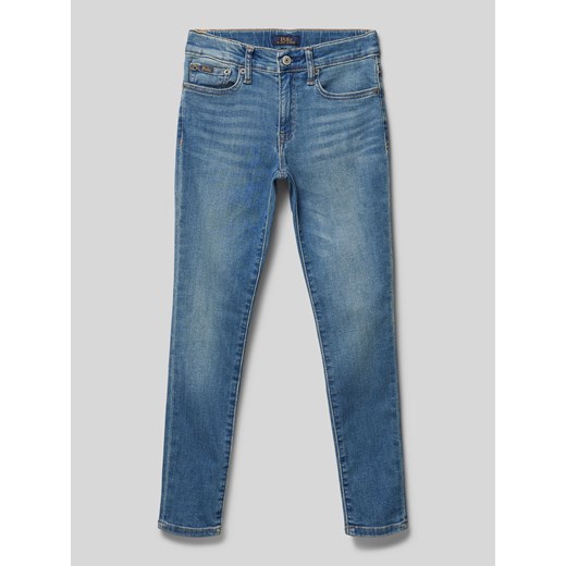Jeansy z prostą nogawką i 5 kieszeniami model ‘THELEGGING’ ze sklepu Peek&Cloppenburg  w kategorii Spodnie dziewczęce - zdjęcie 173976558